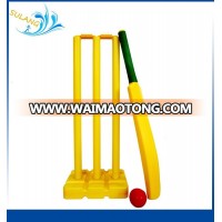 High quality wholesale sport beach cricket bat cheap plastic kids cricket bat set