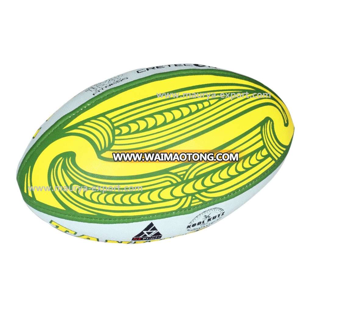 Customized Logo Rugby ball Manufacturer