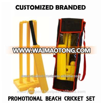 BEACH TOY TYPE BEACH CRICKET SET / OUTDOOR GARDEN CRICKET SET/ PLASTIC CRICKET SET CUSTOM LOGO