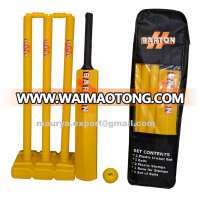 Business logo plastic cricket set